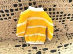 barbie yellow sweater bk